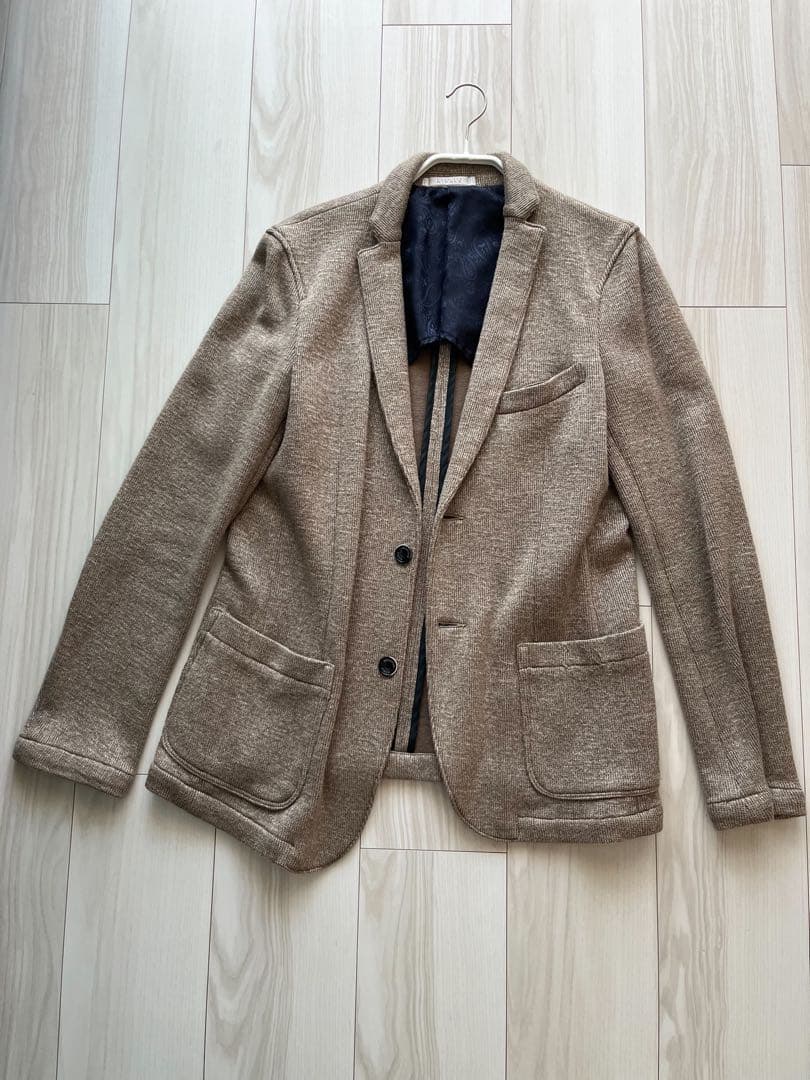 ムッシュニコル　ニットジャケット　メンズ　48