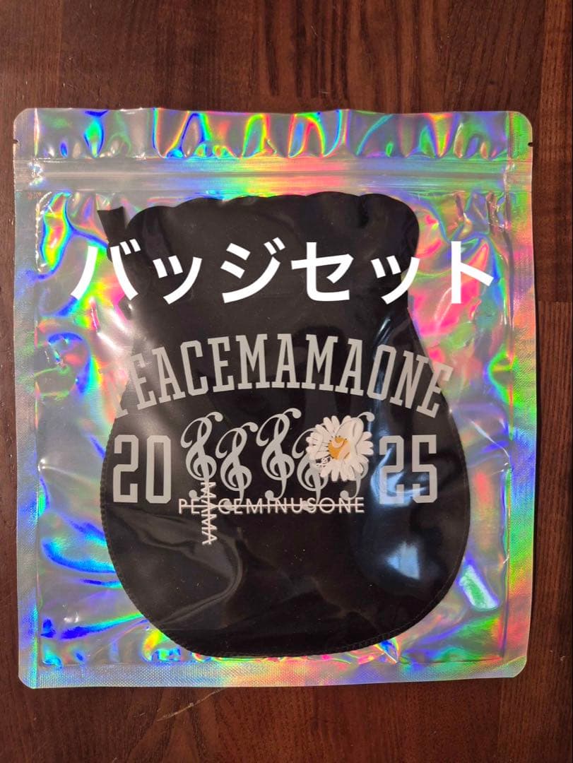 GDRAGON peacemamaone 韓国 popup限定 バッジセット GDRAGON peacemamaone 韓国 popup限定 バッジセット