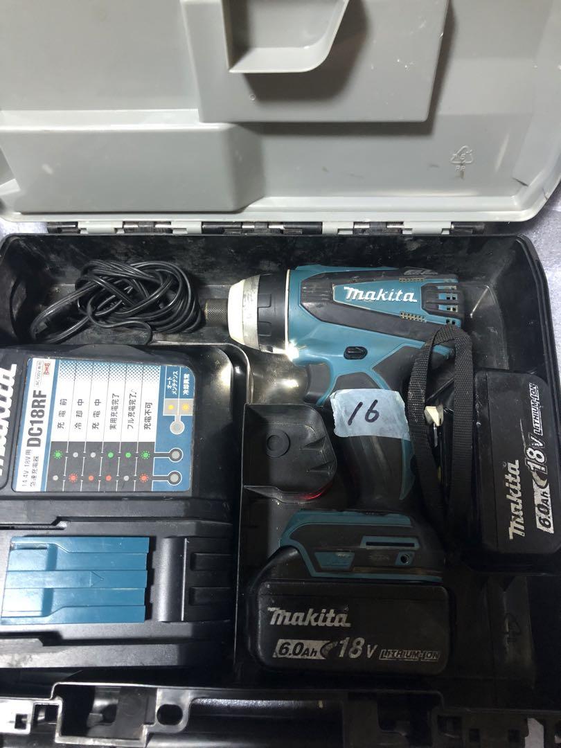 マキタ18v、4モードインパクトドライバTP141D、中古品