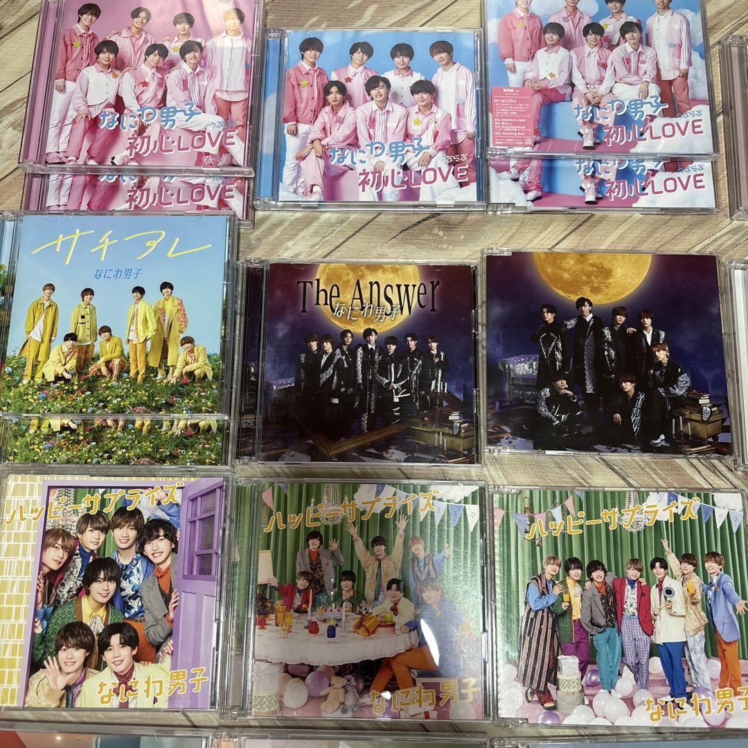 なにわ男子 CD Blu-ray付き DVD付き まとめ売り 新品未開封あり オンラインCD・DVD・ブルーレイ - なにわ男子 CDまとめて色々