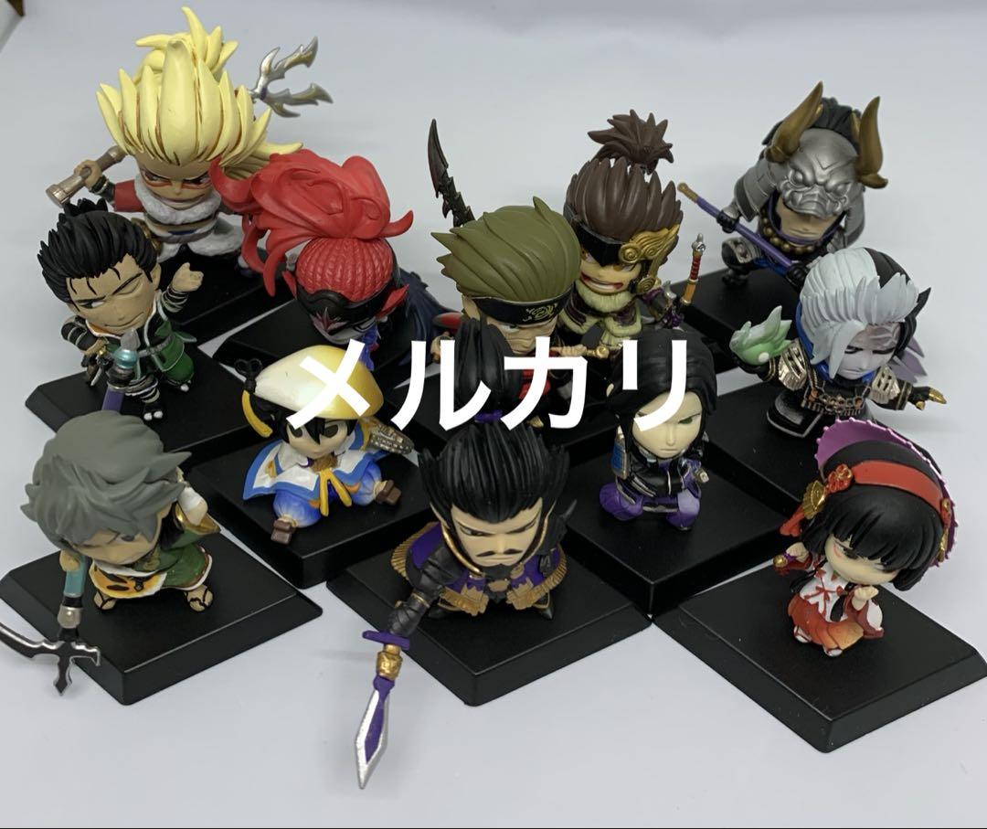 戦国無双　武将ミニフィギュア　12点