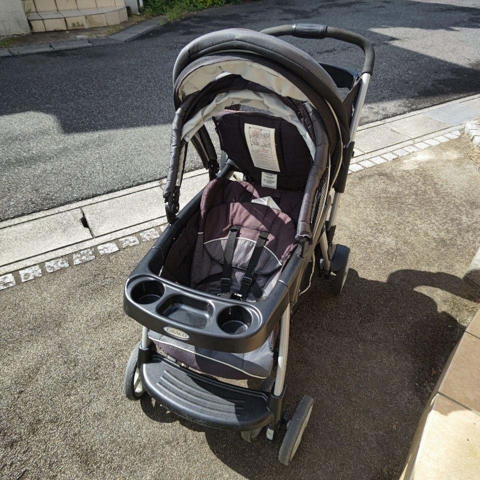手渡し限定 グレコ ready2grow 2人乗りベビーカー