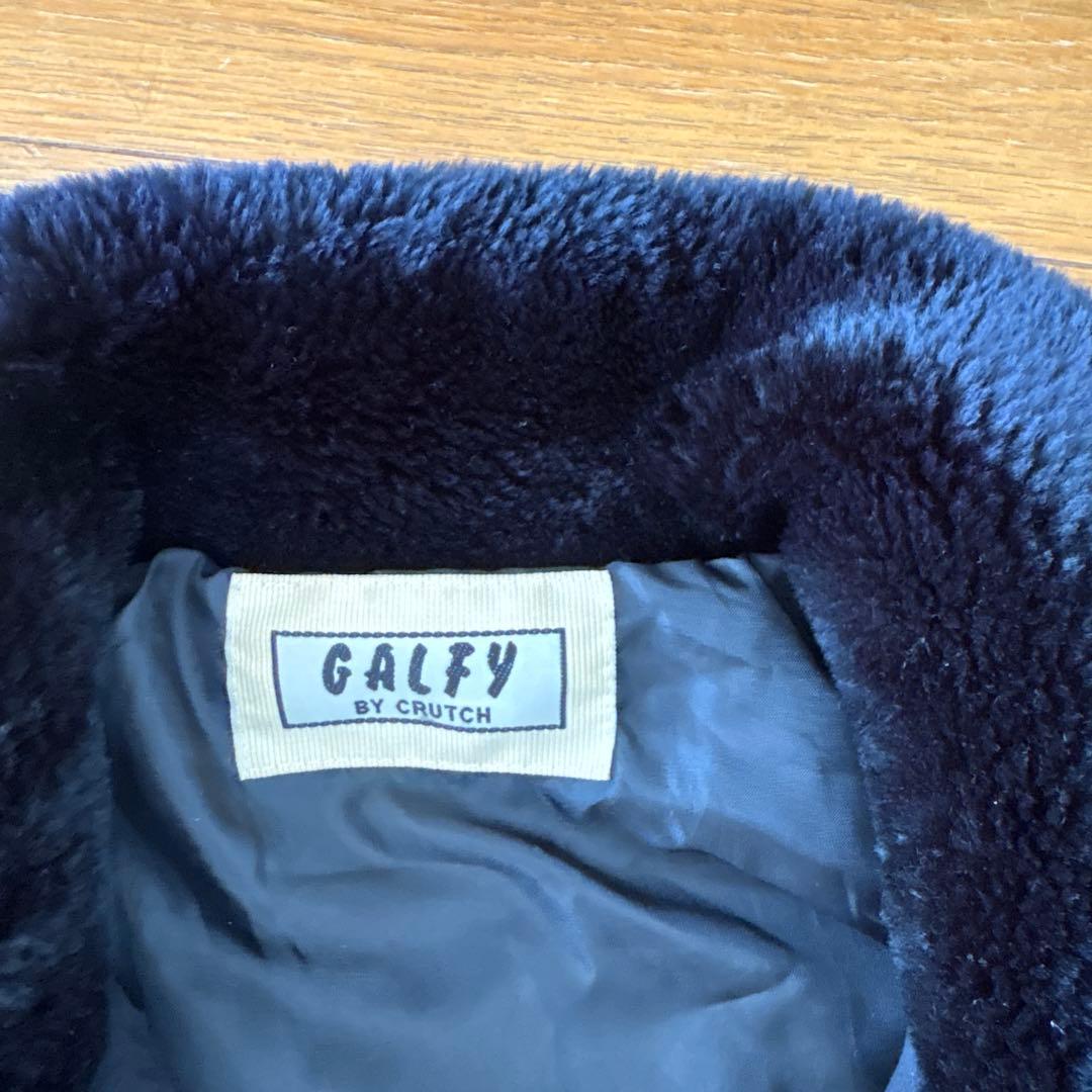 GALFY BY CRUTCH フリースジャケット 黒 CRUTCH ブラックフリースジャケット - メルカリ
