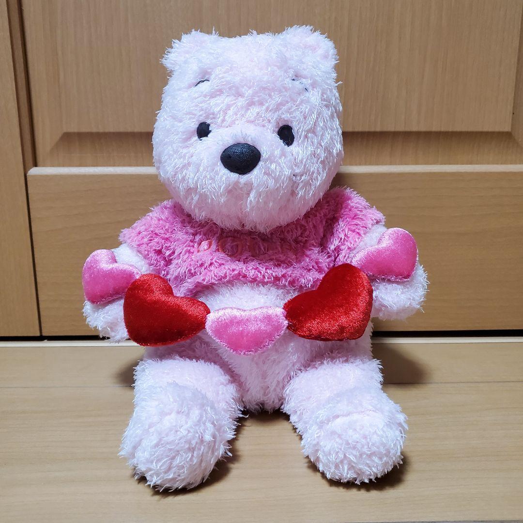 ディズニーストア くまのプーさん バレンタインカラー ぬいぐるみ Jenniferlauphotography Com
