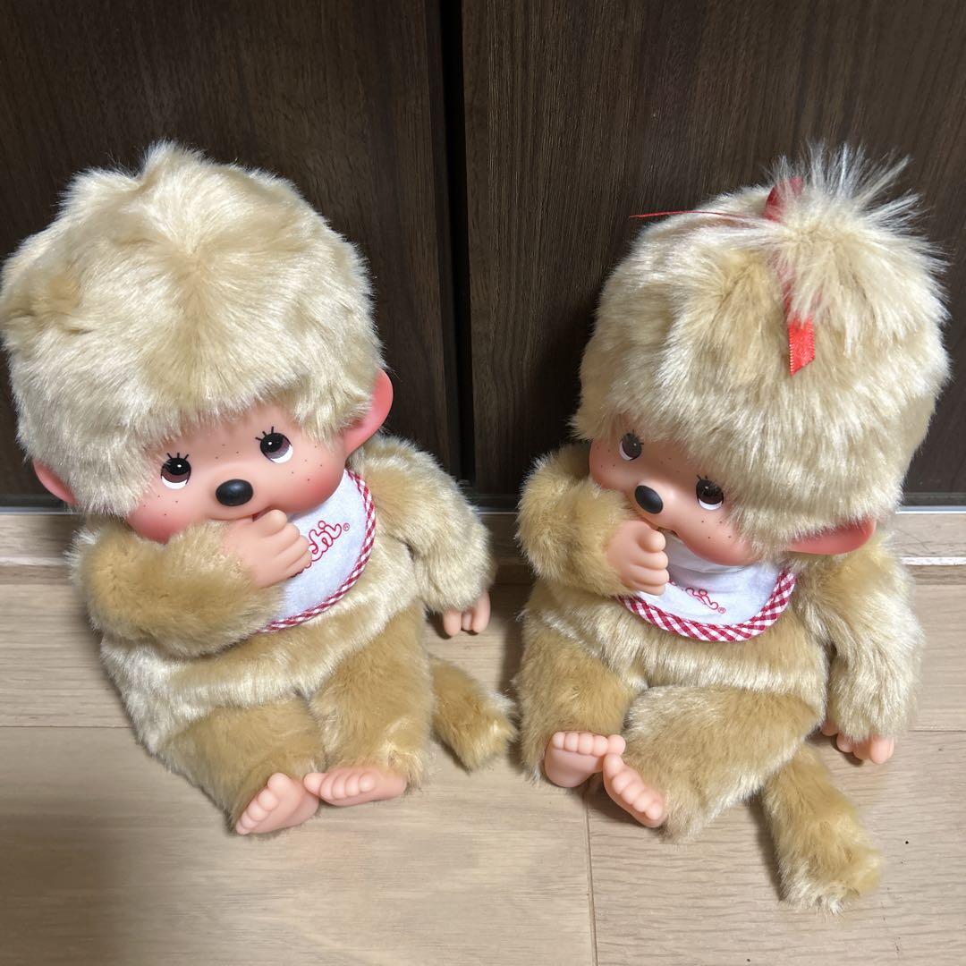 セキグチ　ベージュモンチッチ　男の子＆女の子　Mサイズ　新品　ラスト１点