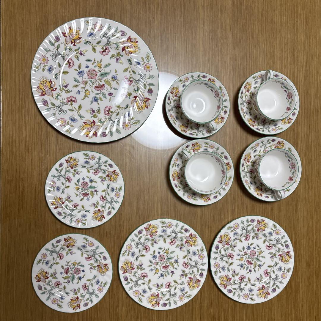 未使用ミントンティーカップとケーキ皿のセット 未使用ミントンティーカップとケーキ皿のセット - メルカリ