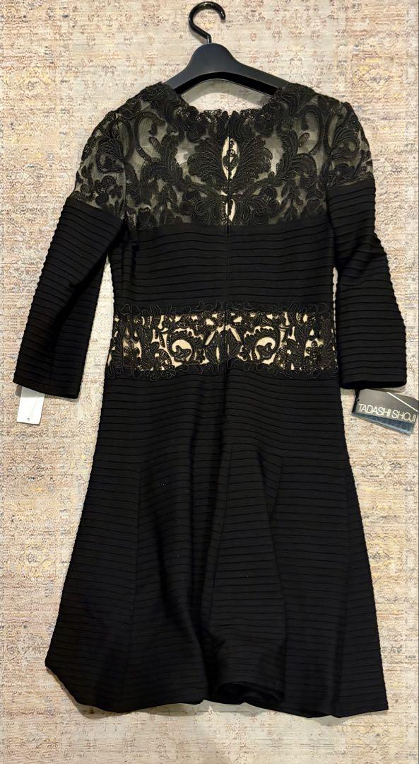 TADASHI SHOJI レディースブラックドレス サイズ4