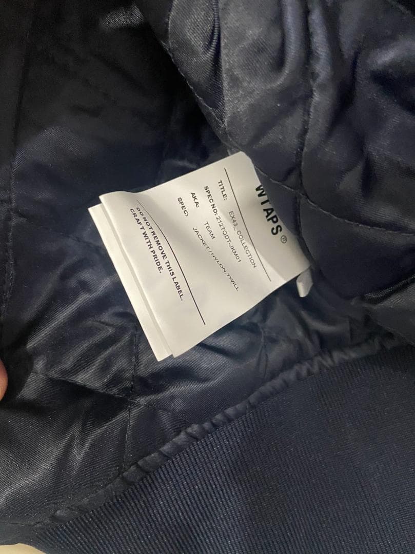 WTAPS TEAM JACKET ダブルタップス ジャケット MA-1