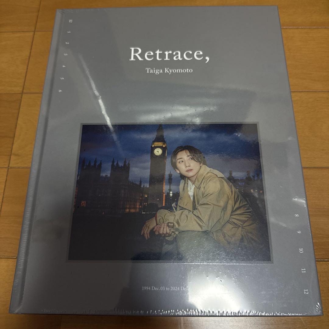 京本大我 写真集 特典付き　通常版　特装版　未開封　SixTONES 京本大我（SixTONES）の写真集『Retrace,』が12月3日の誕生日に