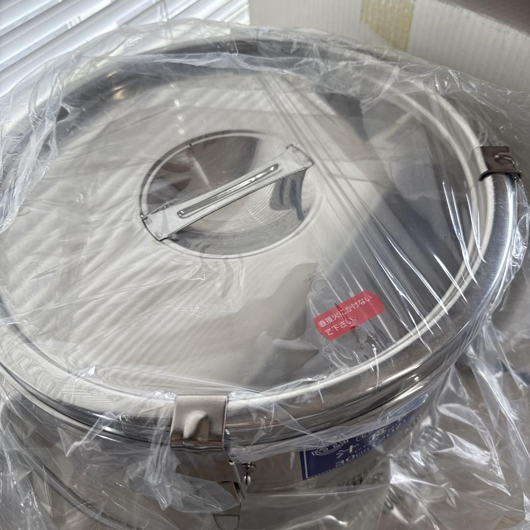 SUS316 保温調理鍋 30cm 20L SUS316 保温調理鍋 30cm 20L - メルカリ