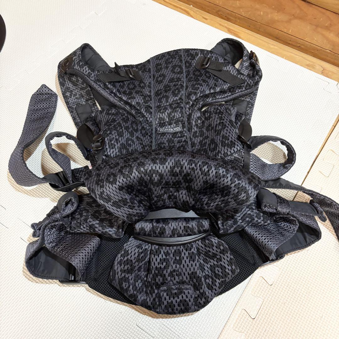 【美品】BABYBJÖRN ベビービョルン MOVE アンスラサイトレパード