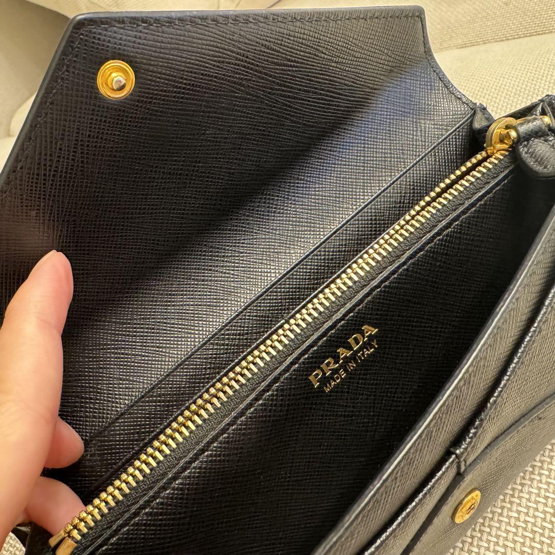 PRADA 長財布 サフィアーノ 1MH037 レディース