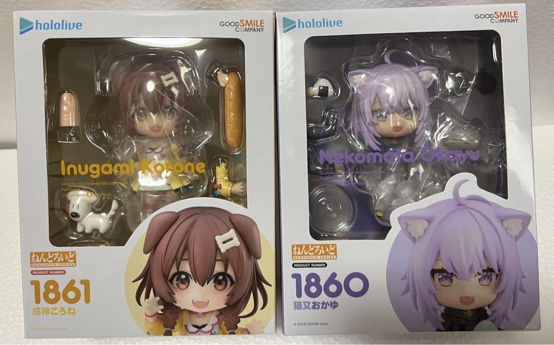 戌神ころね、猫又おかゆ ねんどろいどセット