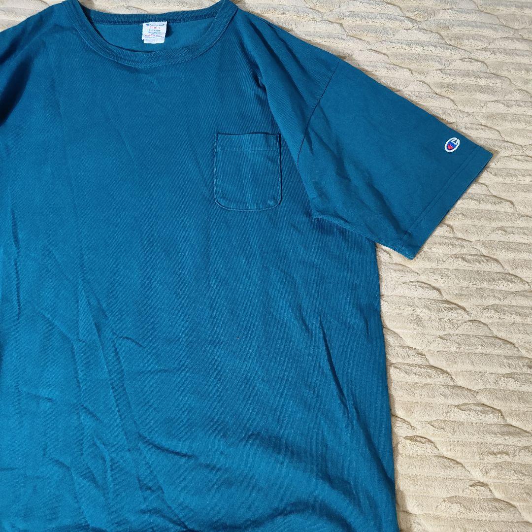 USA製 チャンピオン 半袖Tシャツ ポケT XL 古着