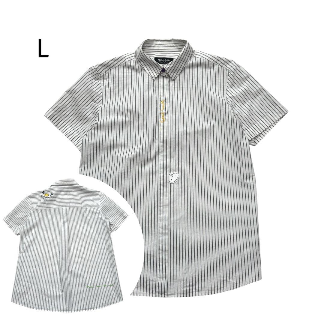 PS Paul Smith Drawn by Paul シャツ ストライプ 半袖