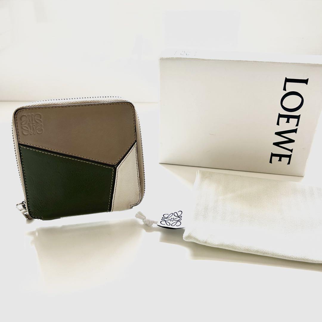 売れ筋商品お見逃しなく LOEVE(ロエベ)パズル スクエア ジップ ウォレット 財布 - メルカリ 小物