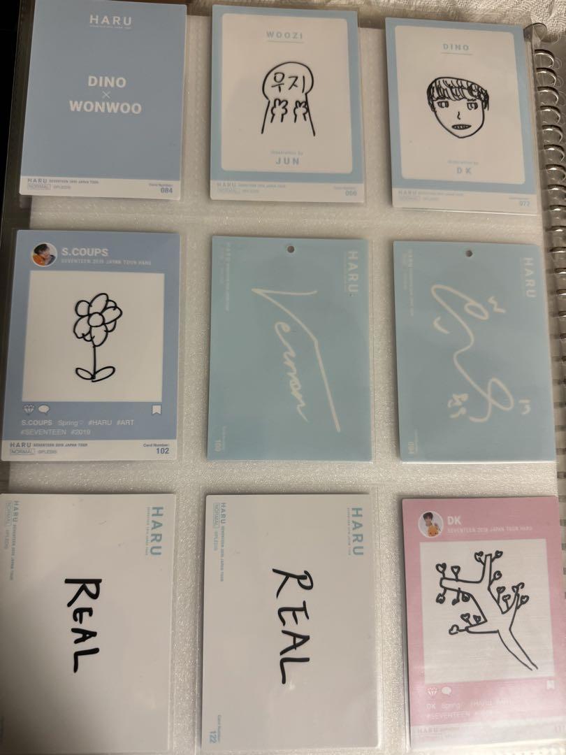 SEVENTEEN HARUコンサート トレカ30枚 バラ売り可