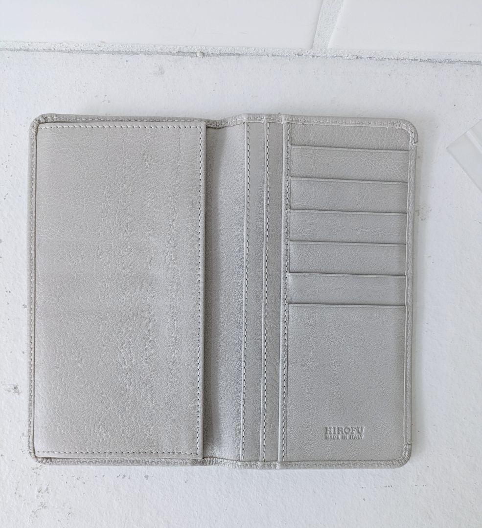 HIROFU ヒロフ プラティカ　高級レザー　薄型　長財布　小銭入れ付