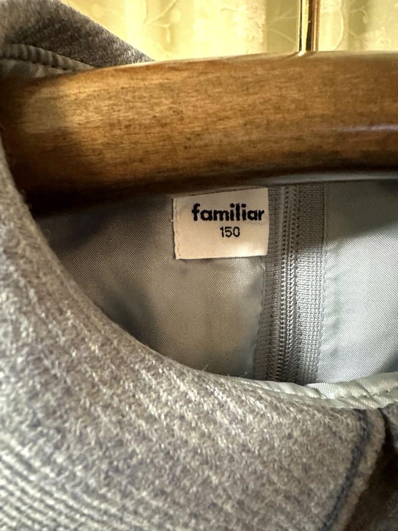 familiar グレー ワンピース 150