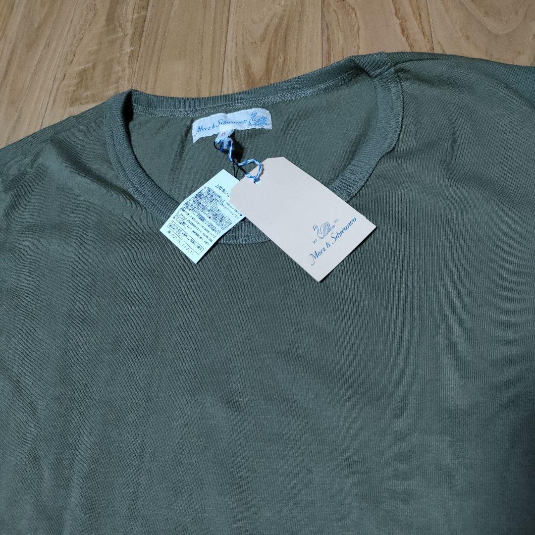 Merz b.Schwanen メルツ 長袖 カットソー 6 新品 ミリタリ
