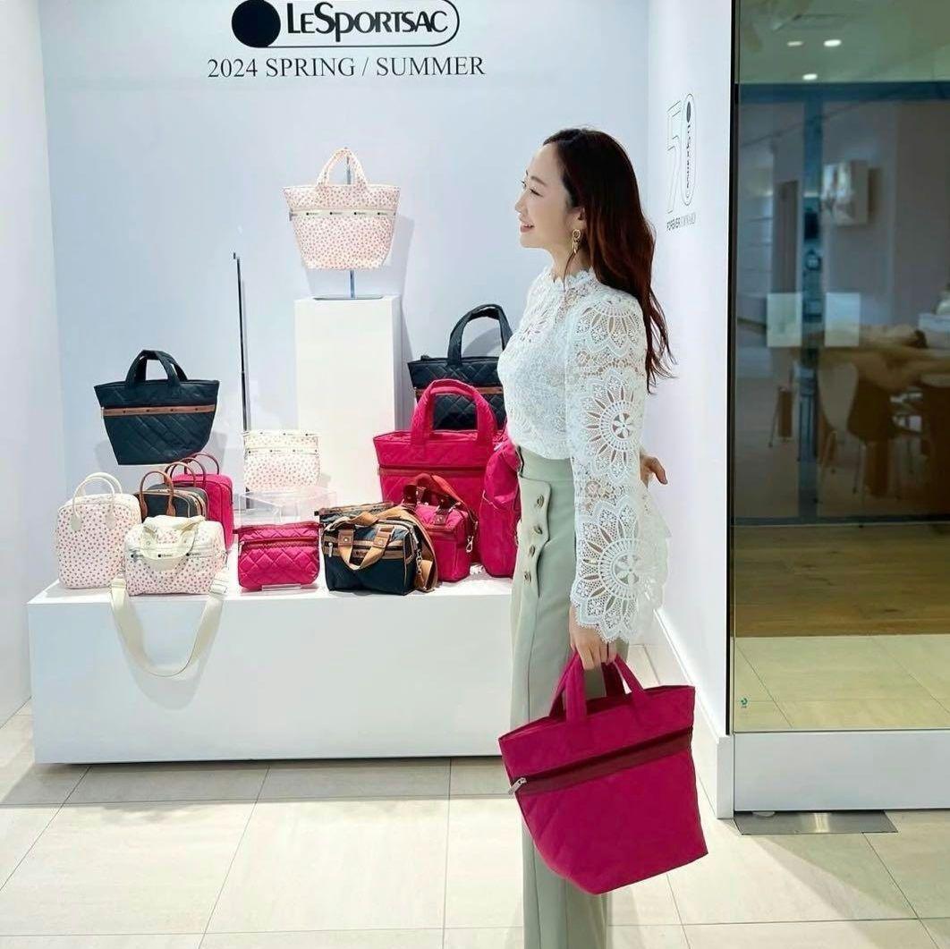 LeSportsac×神崎恵 MULTI TOTE ピンク レスポ 神崎恵 - メルカリ