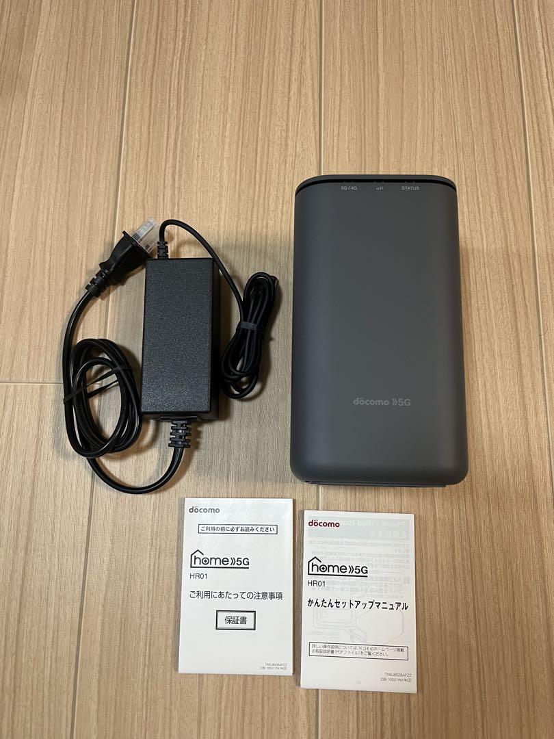 PC周辺機器 NTTdocomo - docomo 5G HR01 docomo home 5G HR01 ルーター