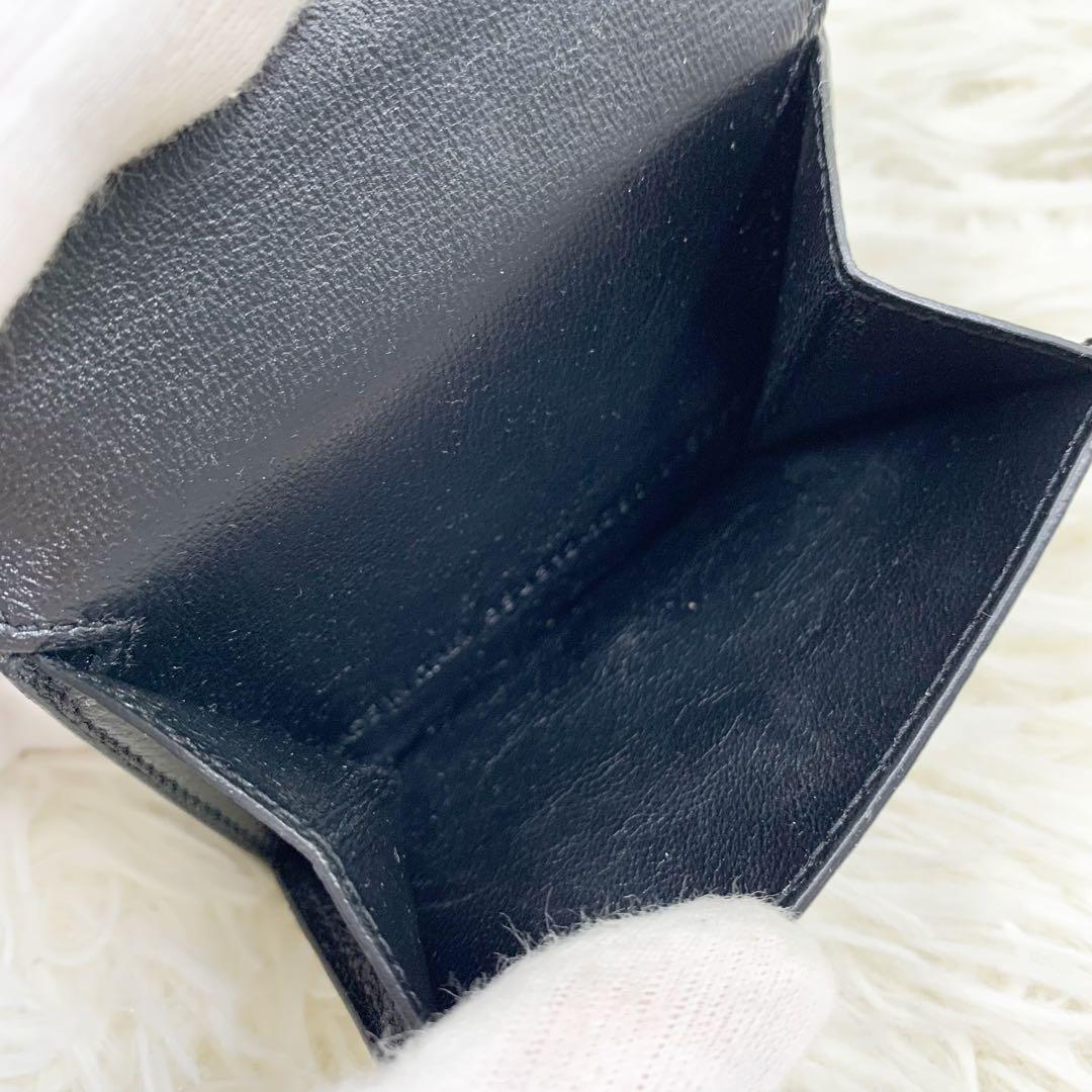 【✨美品✨】 バレンシアガ エブリデイ 三つ折り財布 ブラック 付属品完備 ✨未使用級✨】バレンシアガ エブリデイ 三つ折り財布 ブラック
