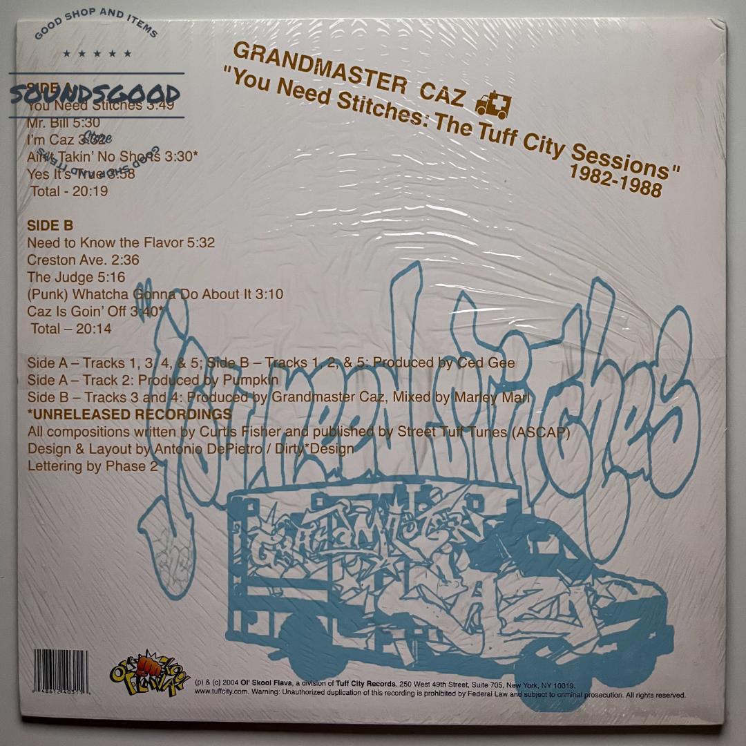 【ギフ_包装】 Grandmaster Caz-You Need Stitches シールド ② 洋楽