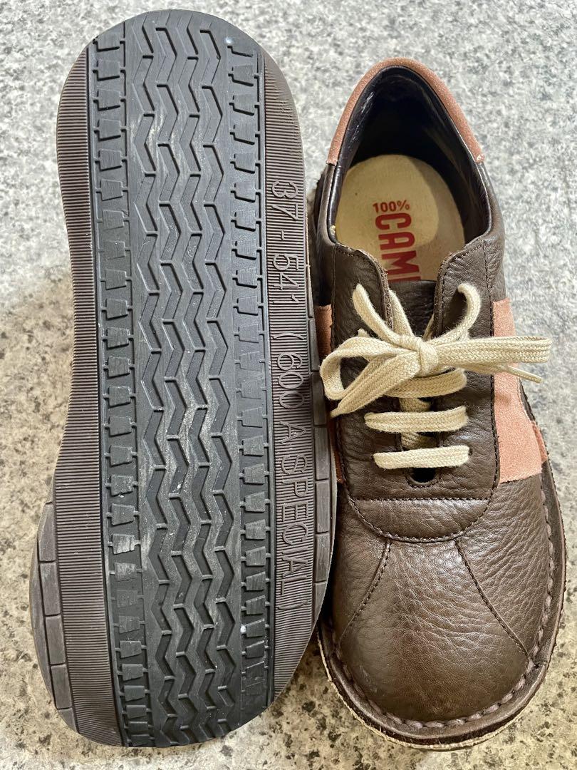 【美品】CAMPER カンペール　レザー カジュアルシューズ 37