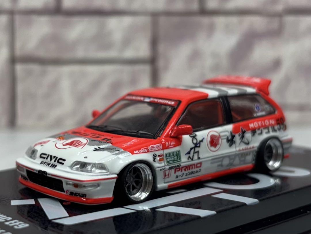 1/64 ホンダ シビック EF9 アタック筑波 出光テンプルレーシング大阪環状