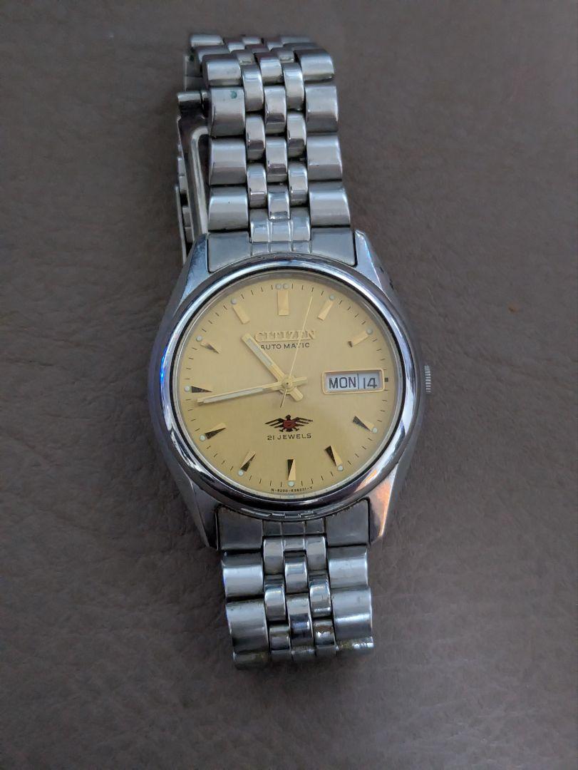 CITIZEN イエローダイヤル