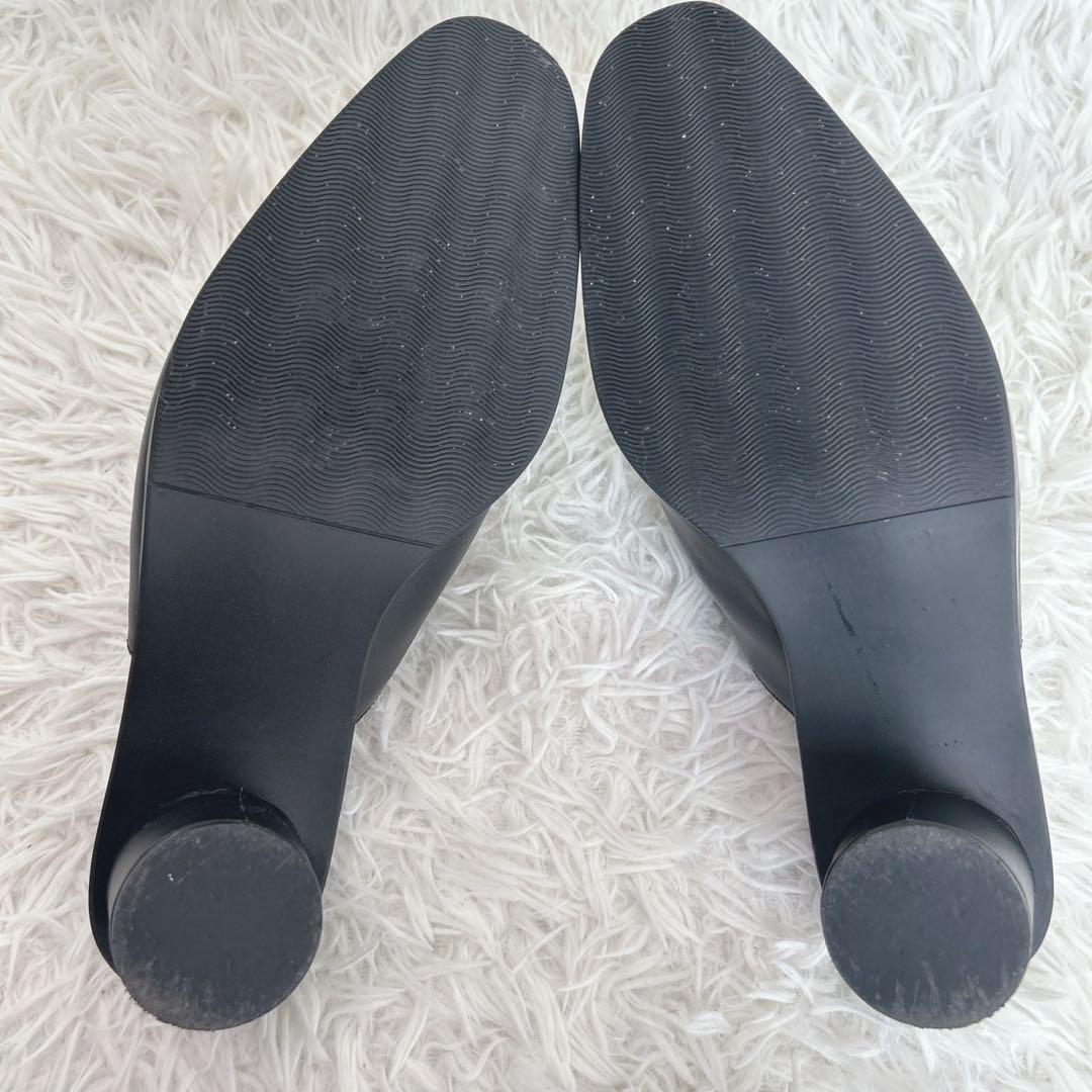 極美品✨完売品✨HARE ハレ　ビット　ヒール　ミュール サンダル　レザー