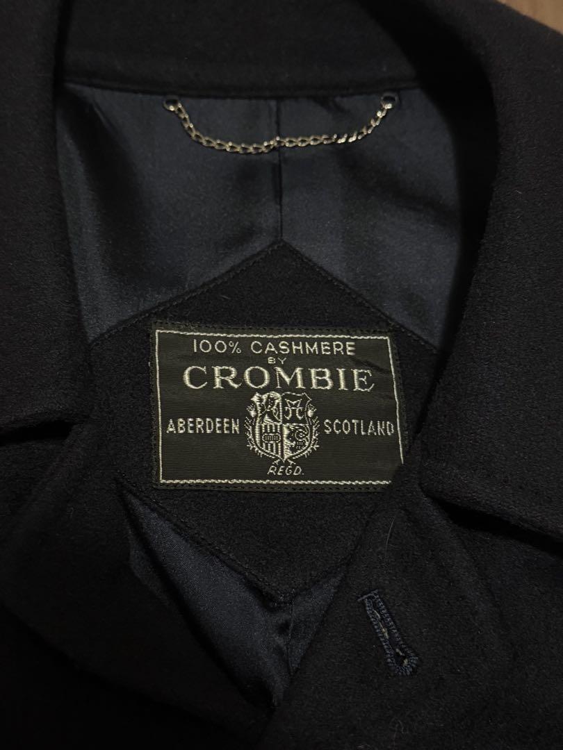 CROMBIE 100%カシミヤ ステンカラーコート