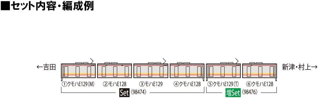 TOMIX Nゲージ JR E129 0系 セット 98474 鉄道模型 電車