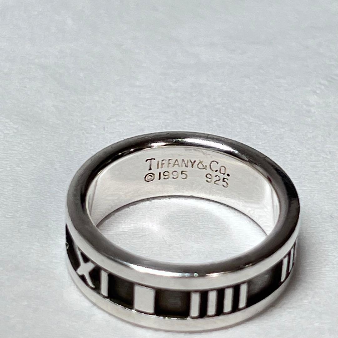 Tiffany&Co ティファニー アトラス リング 8号　シルバー925