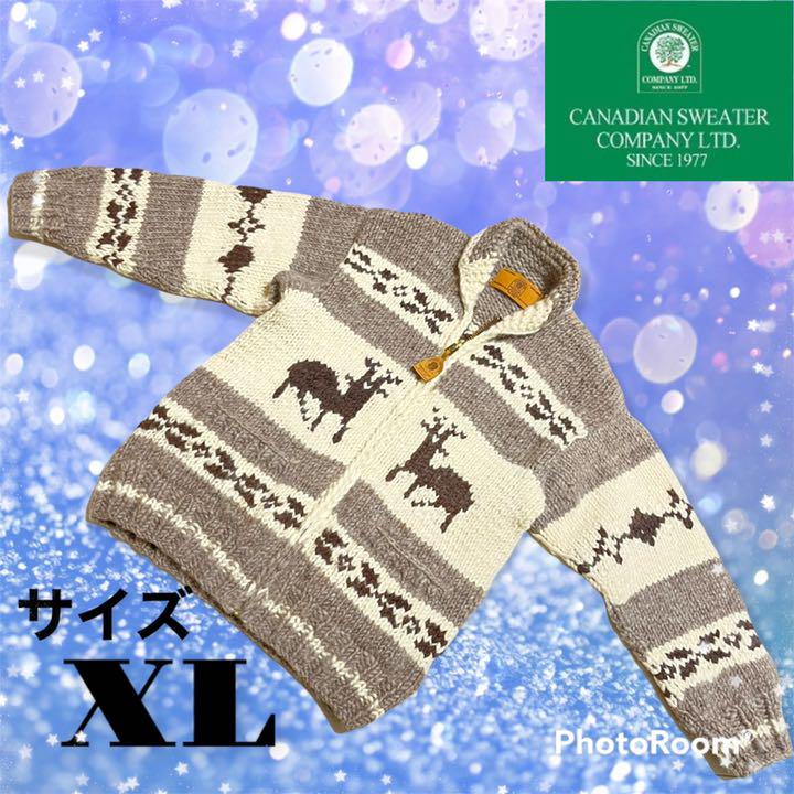 41%割引XL(LL)訳あり 希少美品✨カナディアンセーターカンパニー 【2022福袋】 KEBOZ×ALL GOOD STORE NICEカウチンコットンニット ニット/セーター