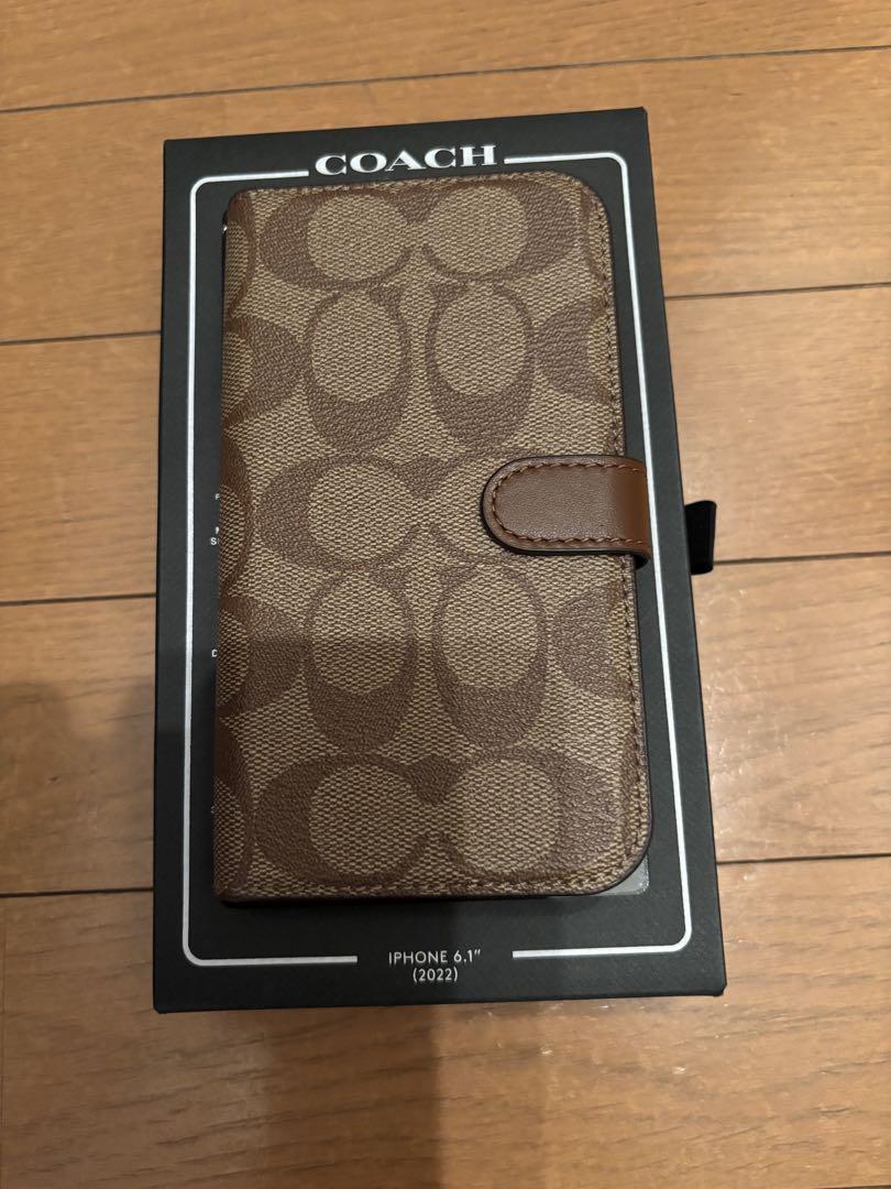 COACH 手帳型ケース iPhone 6.1インチ iPhone14
