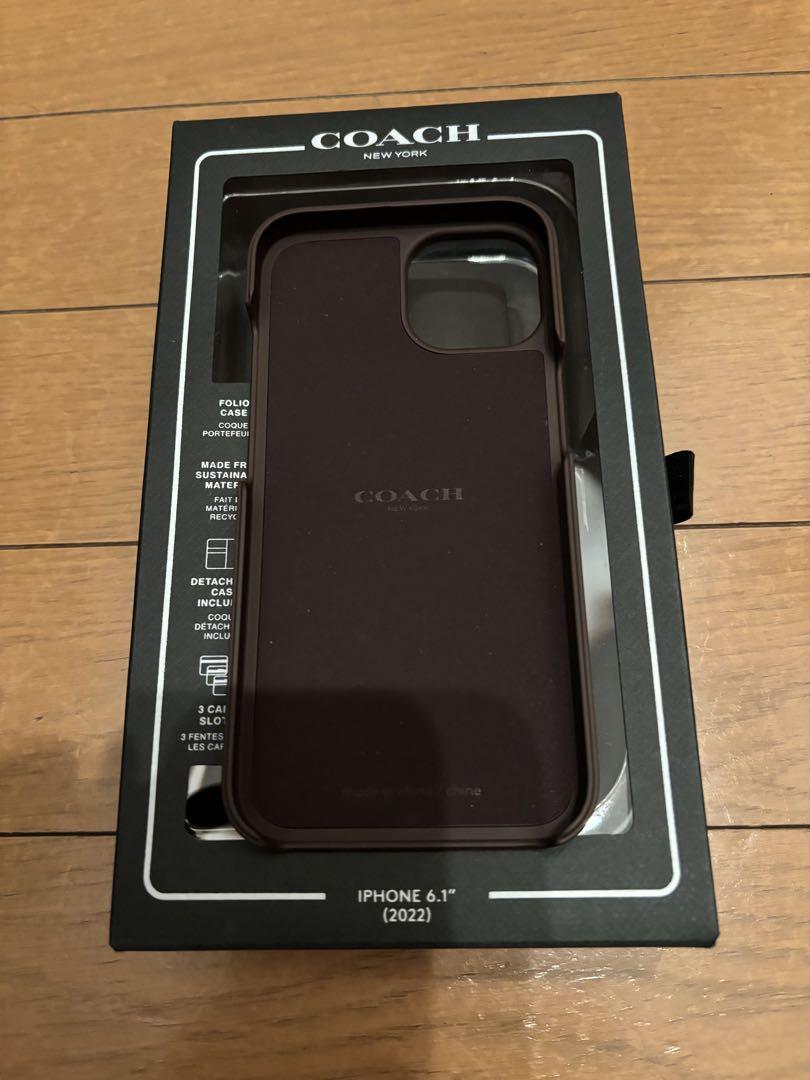 COACH 手帳型ケース iPhone 6.1インチ iPhone14 - Android