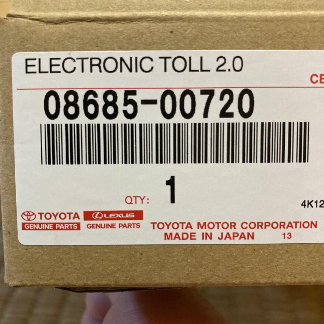 トヨタ 純正ETC2.0 ボイスタイプ トヨタ ETC2.0 ボイスタイプ - メルカリ