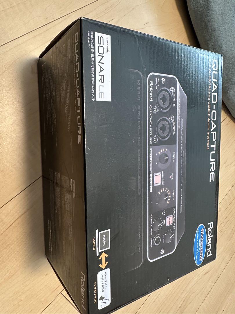 Roland QUAD-CAPTURE インターフェース