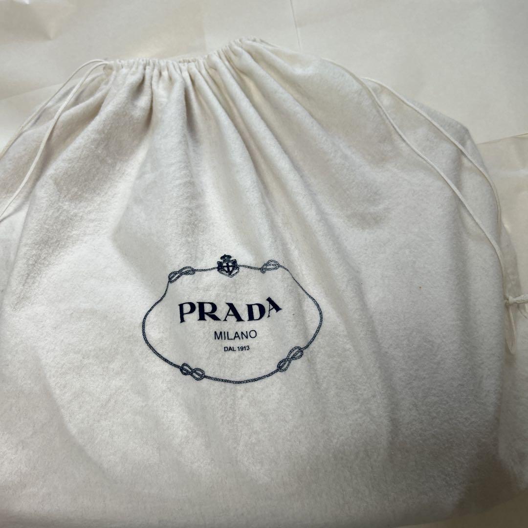 PRADA プラダ レザー トートバッグ オレンジ