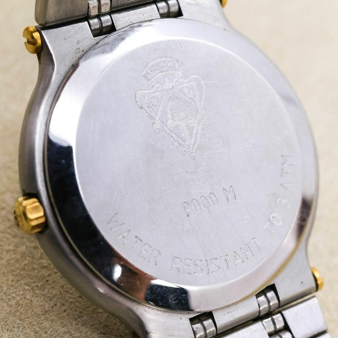 稼働 GUCCI 腕時計 9000M ボーイズ デイト ヴィンテージ 528