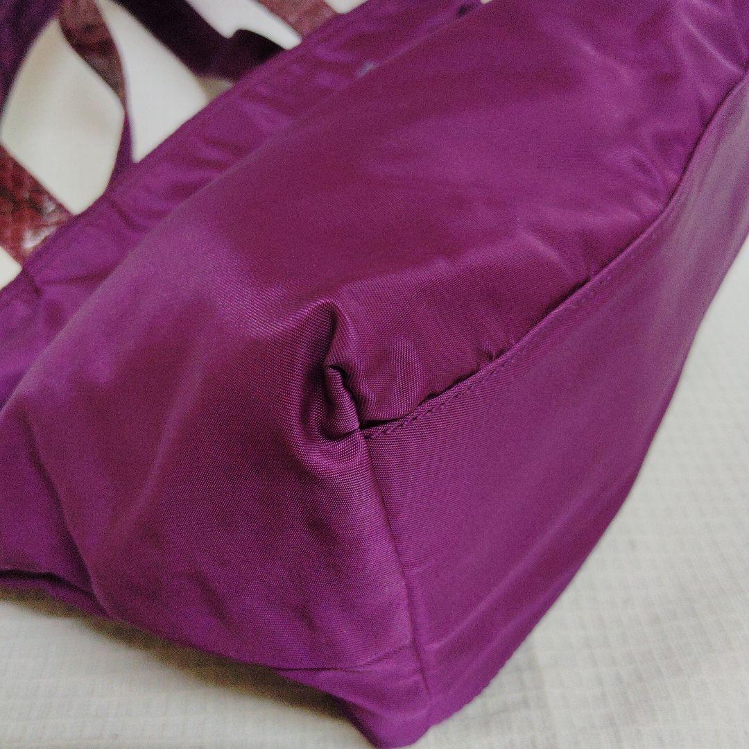 ✿正規PRADAプラダ テスートビーズロゴ パイソンハンドバッグ✿ ✿正規PRADAプラダ テスートビーズロゴ パイソンハンドバッグ