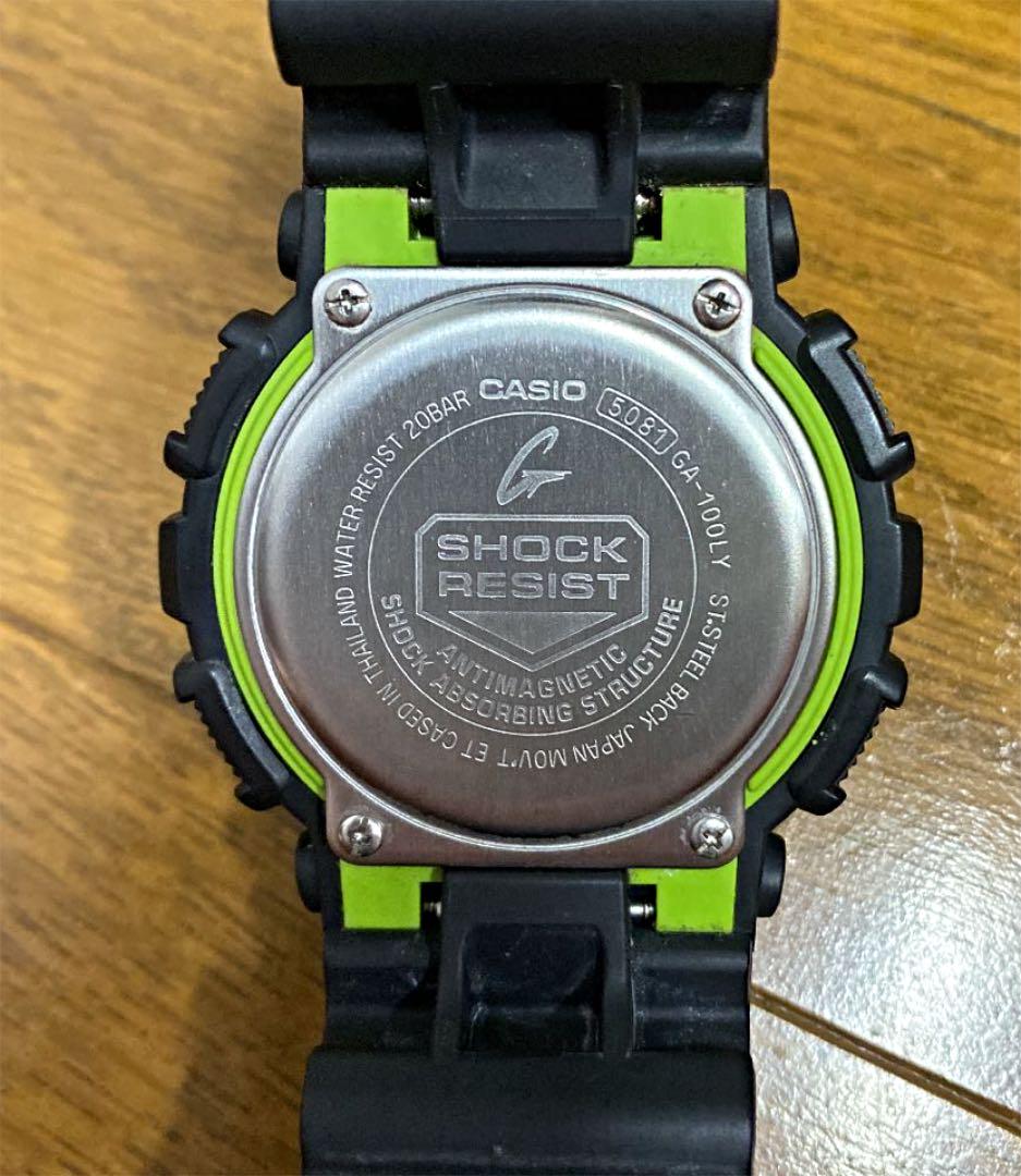 すことで□ CASIO G-SHOCK GA-100LY-1AJF 日曜日まで値下げ FreDl-m31462821243 ブランドカ