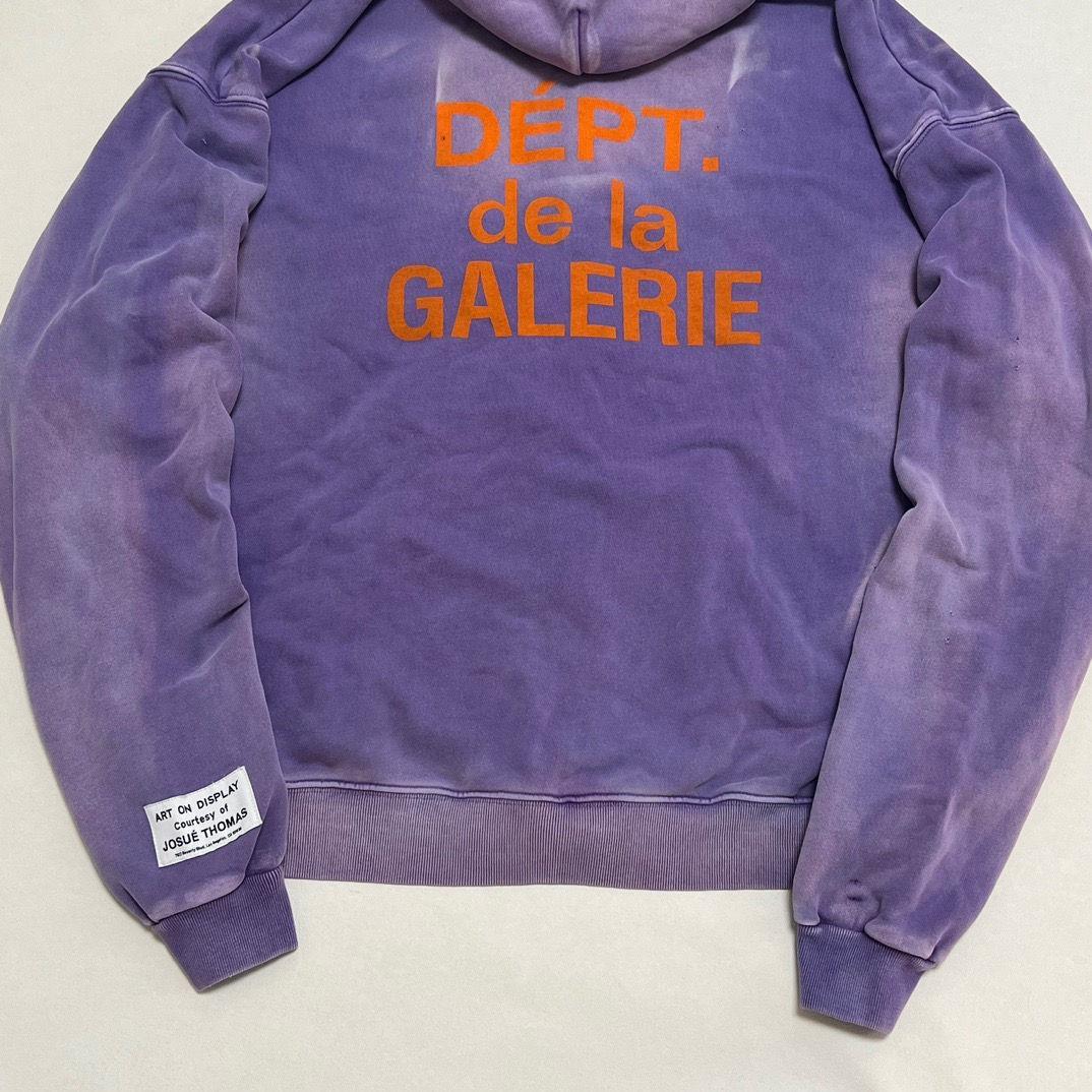 【在庫わずか】Gallery Dept. フレンチジップパーカーパープル Gallery Dept ヴィンテージ ジップパーカー パープル