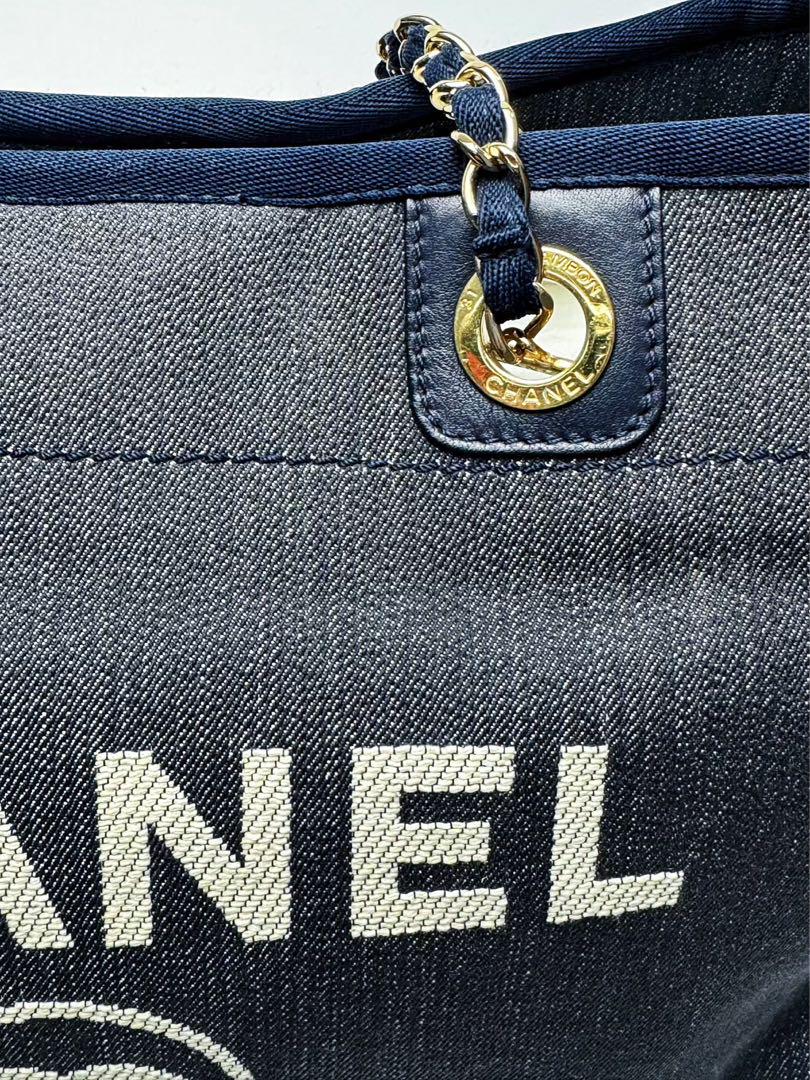 CHANELドーヴィル デニムトートバッグ 初期希少モデル 付属品