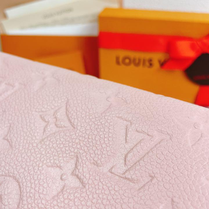 までの ♡保証書付♡未使用にちかい極美品♡パステルカラー 財布 D2234 jWmFb-m31464851514 ルイヴィトン くって