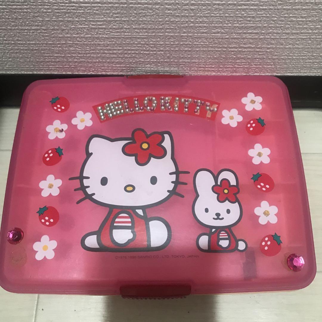 ハローキティ 裁縫箱 ピンク