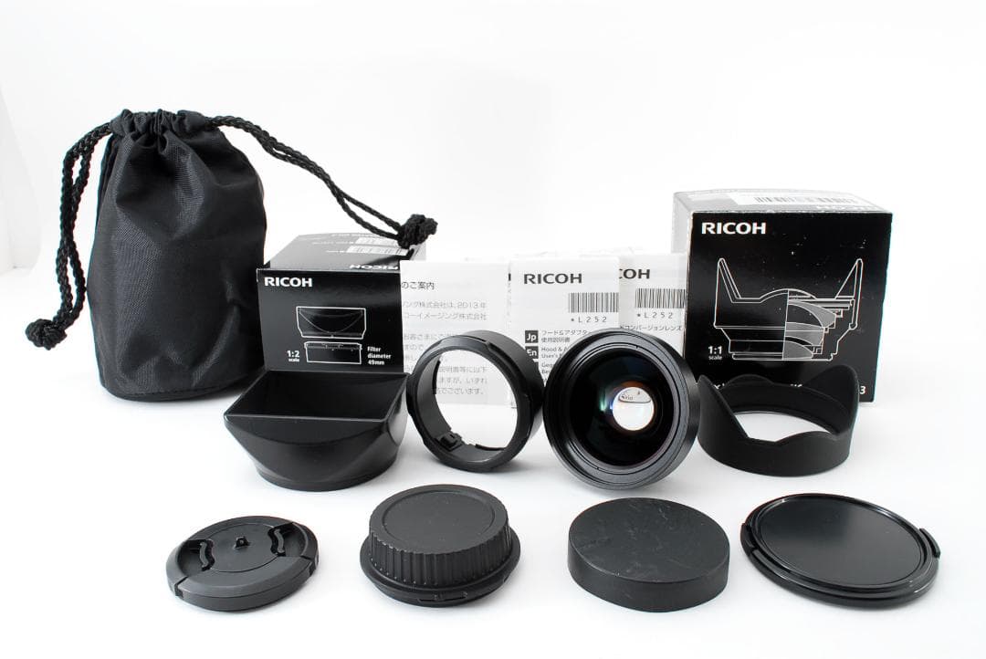がございま◧ RICOH GR用ワイドコンバージョンレンズ GW-3 21mm ラバー