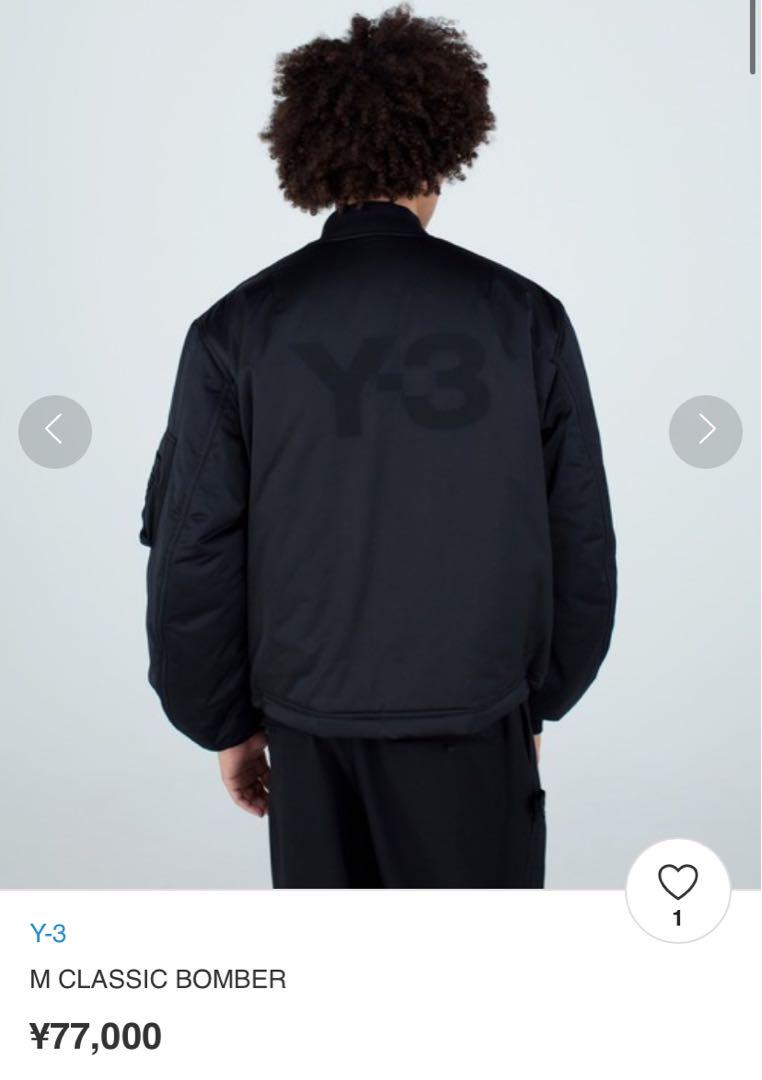 【Y-3×adidas】MA-1BOMBER CLASSIC JACKET新品L